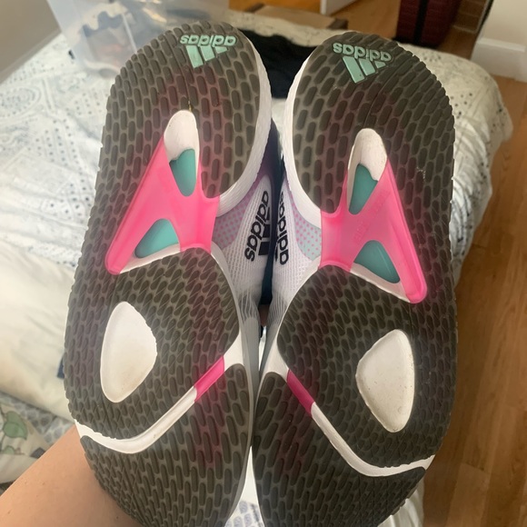 MENS Adidas Bounce sneakers size 9.5 men’s/ 11 women’s - Picture 6 of 7